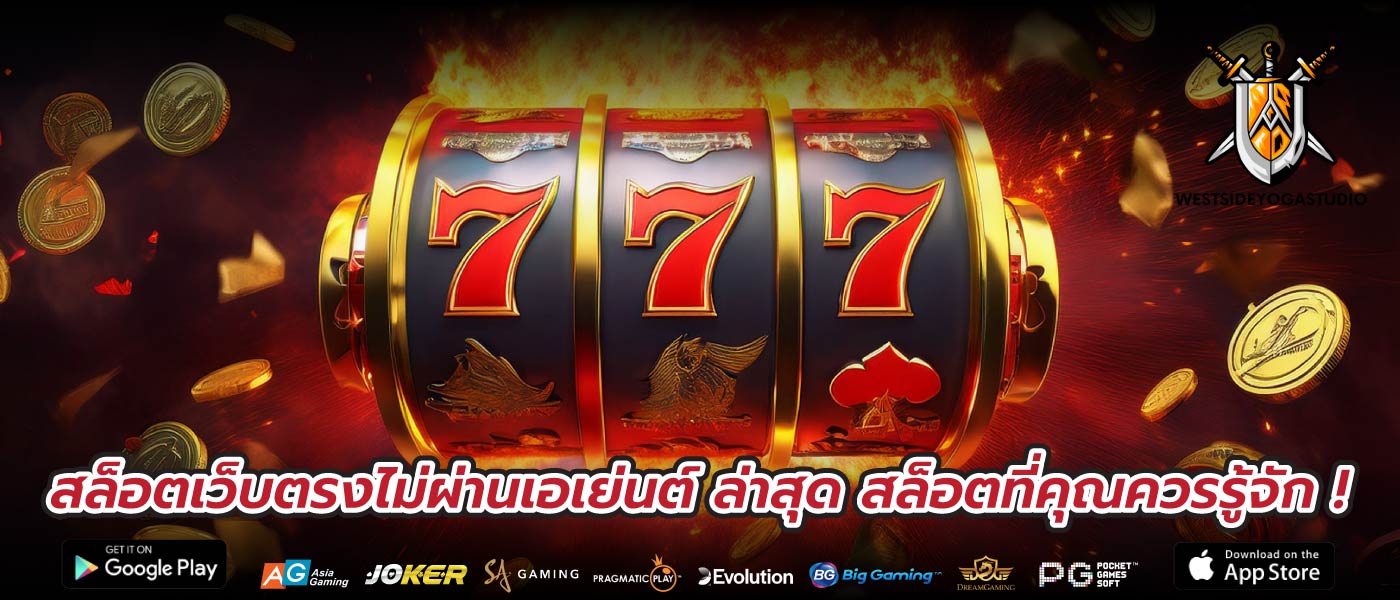 สล็อตเว็บตรงไม่ผ่านเอเย่นต์ ล่าสุด สล็อตที่คุณควรรู้จัก !